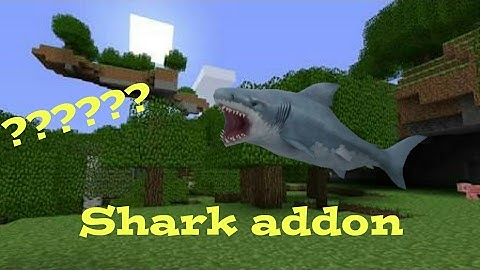 MCPE SHARK ADDONS /Jaws and Megalodon
