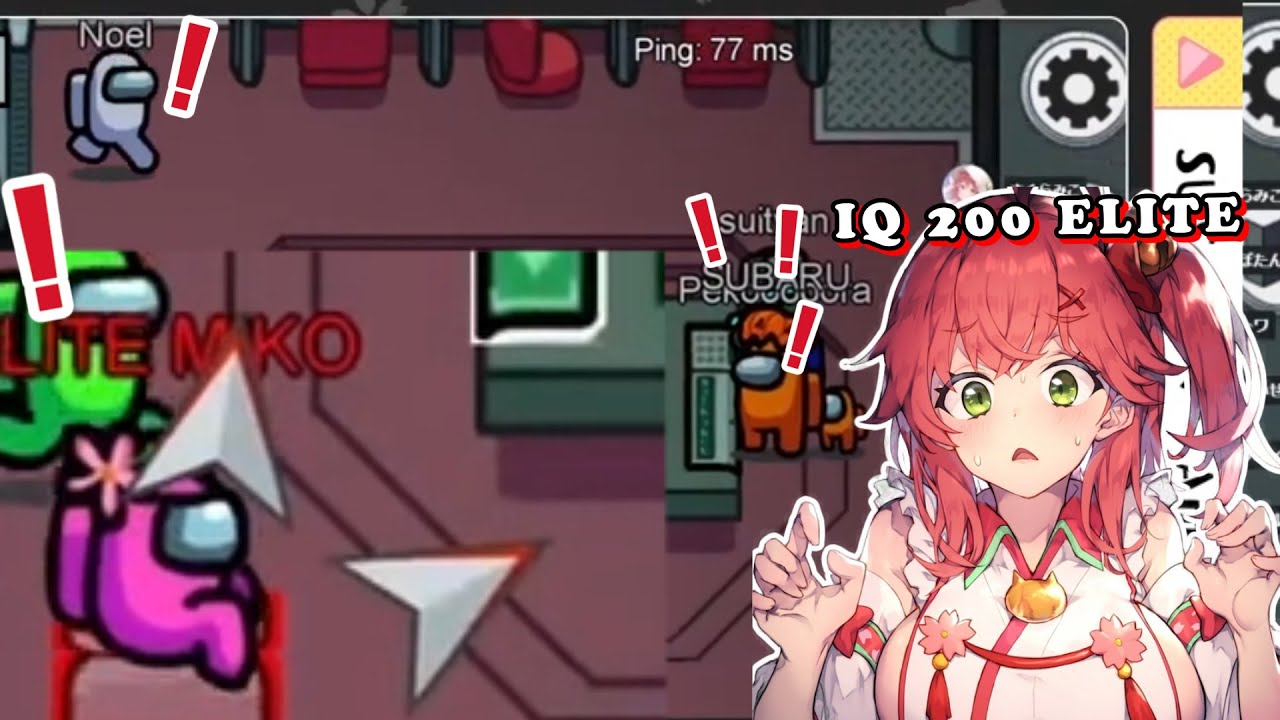 IQ200 Elite Jumps Into The Vent in Front of Everyone【Hololive | Sakura Miko】