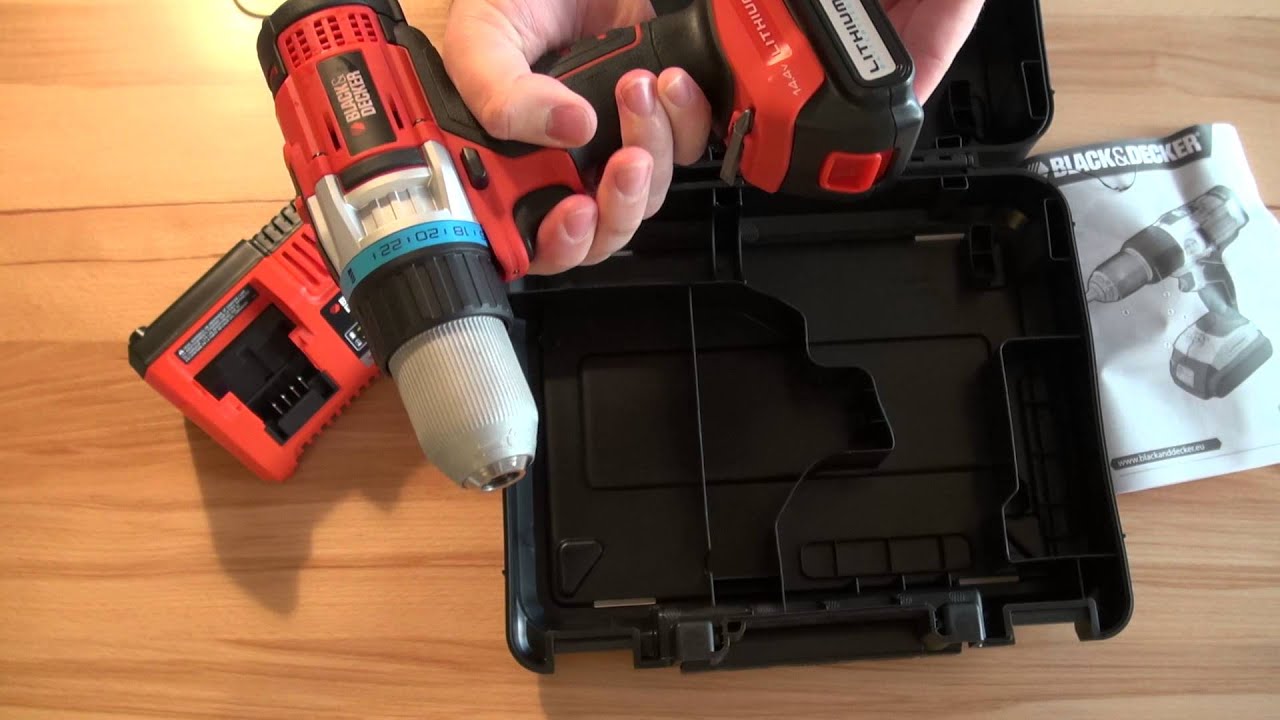 Black & Decker 14.4V Cordless Drill Review 