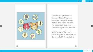 Decodable Book is Crafts and Math