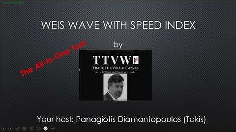 The All In One Tool Summary  - Weis Wave with Speed Index