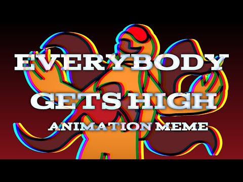 Everybody gets high || Animation meme || Among us OC || !!CW in desc!!