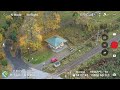 Mini 3 pro, lake mirroring, autumn colours, in a crap presentation.