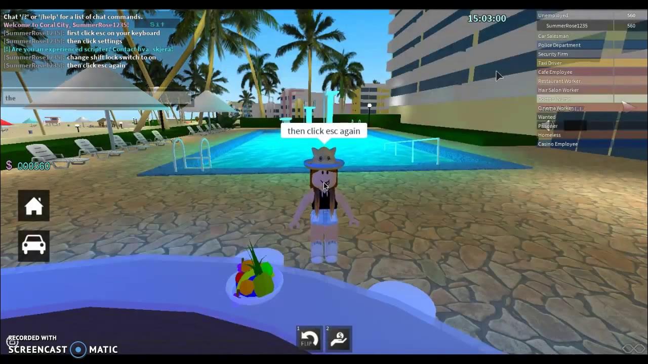 How to walk backwards on roblox without zooming in! YouTube