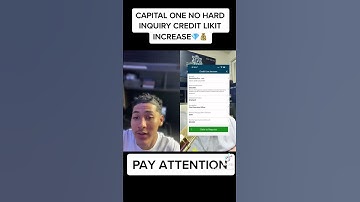 Capital One No Hard Inquiry Credit Limit Increase!!!