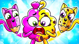 Funny Color Pencil 😍 | Where Is My Favorite Color Song? 😭 Learn Color with Yum Yum Kids Songs