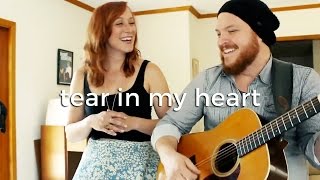 Video thumbnail of "twenty one pilots - Tear In My Heart (Cover by Anchor + Bell)"