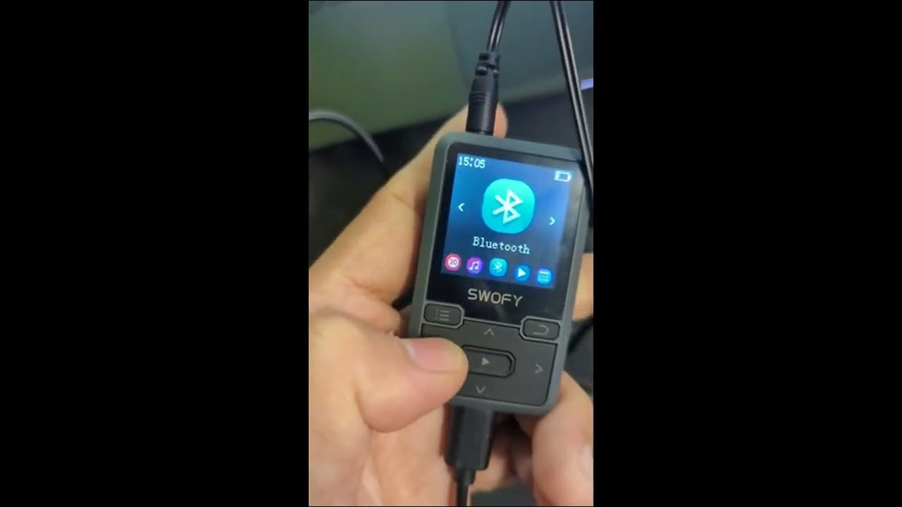 SWOFY MP3-speler met 80 GB met Bluetooth en wifi, 4,0 inch touchscreen