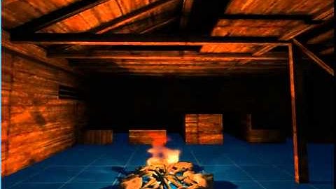 Leadwerks prefab campfire demo