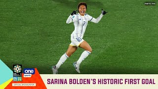 Sarina Bolden gives Filipinas historic first-goal | 2023 FIFA Women's World Cup image