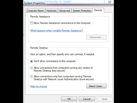 how to disable your remote desktop connection in windows 7, 8 ,10