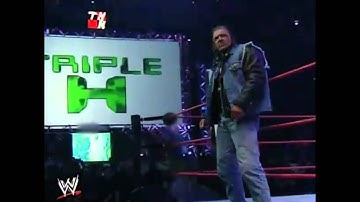 Triple H Greatest Return To RAW (2002)