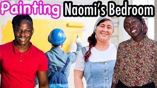 Naomi’s Bedroom Is Painted! | Interior Design | Remodel | Make-Over | DIY |Sylvia And Koree Bichanga