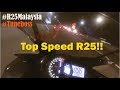 Yamaha R25 Top Speed 196KM/H | Tuneboss ECU Attached |