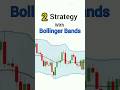 2 Trading Strategy with Bollinger Bands indicator #shorts  #trading