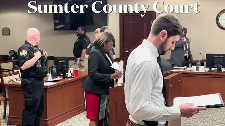 Military Man In The Court Room (Honorable Judge McFaddin, Jr.)