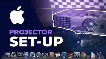 Mac Projector Setup | Extend Display Screen (Projection Mapping)