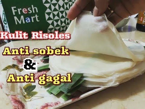 kami akan menjelaskan tutorial cara menggoreng risoles dengan baik & benar.. 