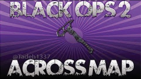 Black Ops 2 Combat Axe Across The Map On Nuketown 2025 (Tomahawk Across Map) @Tadeh1337