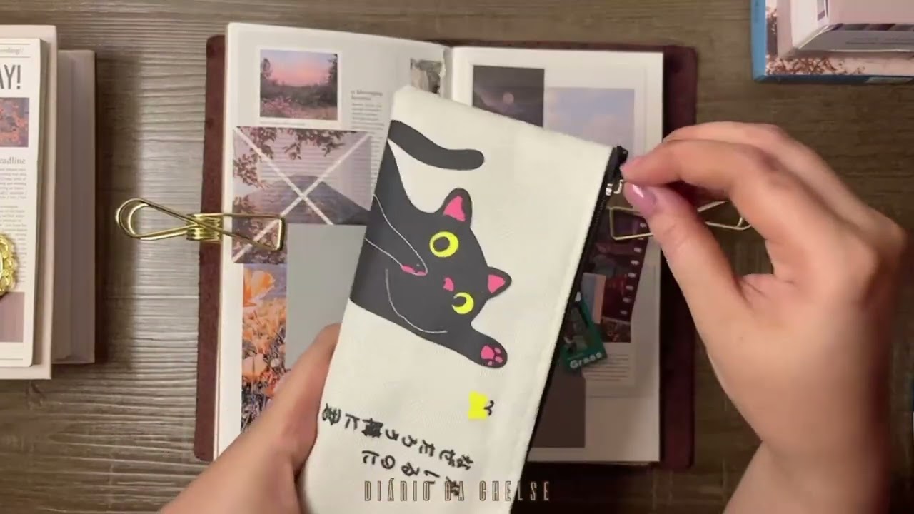 Nature and Beige Color Themed 🍀✨ Journal Scrapbook ASMR