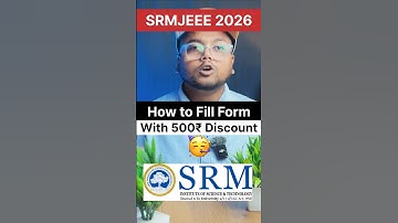 SRMJEEE 2026 Registration 🔥 | 🔴Step by step |SRMJEEE 2026 Application form | SRMJEEE 2026 |SRMJEEE