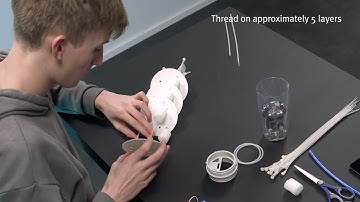 Building instructions for the bionic elephant trunk (from 2022)