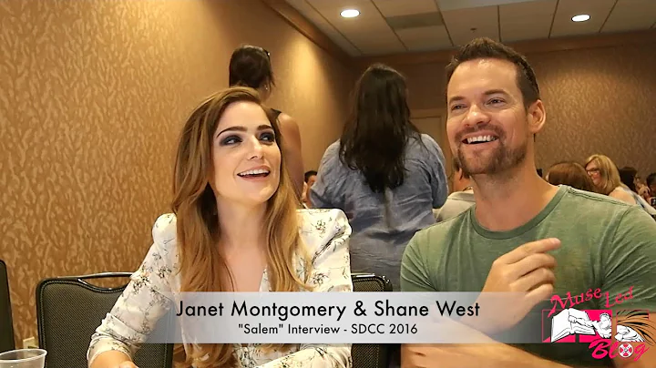Janet Montgomery & Shane West "Salem" SDCC 2016 In...