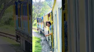 Kangra to Baijnath Toy Train 🚂❤️ #birbillingparagliding #travel #kangra #toytrain #trainsofindia