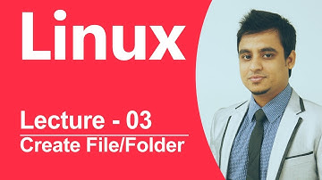 Linux Bangla Tutorial-03: How to create File and Folder in Linux?
