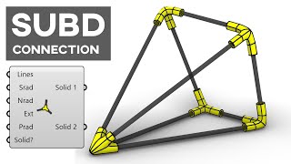 SubD Connection (Grasshopper Script)