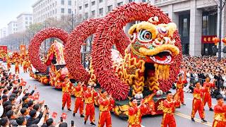 China Festival — Beijing New Year’s Parade 2026 4K 🎆🏮 | Cheering Crowd + 180 Stunning Images