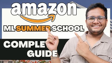Amazon ML Summer School 2025 | Resources to Prepare