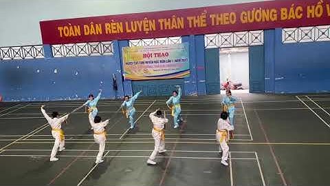 HỘI THAO, HUYỆN HÓC MÔN, CLBDS, TÂN HIỆP 3 DIỄN BÀI ,THÁI CỰC KIẾM 32 THỨC