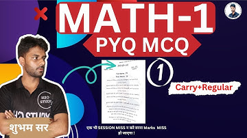 Math-1 Previous Year Paper Bihar Polytechnic|Math-1 Previous Year 2nd Semester Bihar Polytechnic|