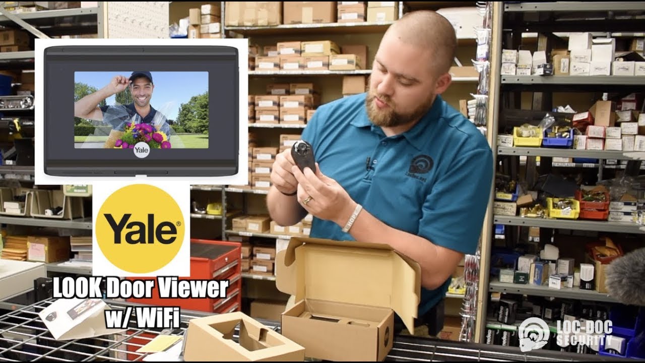 Yale Digital Door Viewer - Look with 