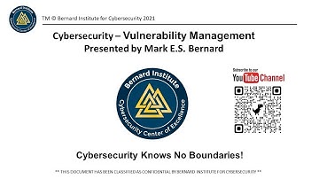 Cybersecurity Vulnerability Management