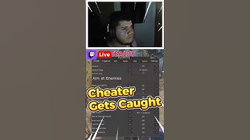 Streamer Uses Cheat — Gets Exposed LIVE! #shorts #gaming #cheat