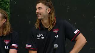 Essendon players answer YOUR questions | Q&A panel '23