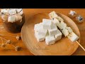 The easiest Marshmallow | NO GELATIN, NO CORN SYRUP | cooking diary ep. 20