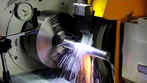 Precessing of ball screw terminal. -Lishui Yongrun