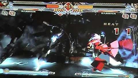 BBCS2 ranked match: Postofficebuddy (Lambda) vs solidsnake331 (Ragna)