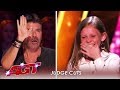 Ansley burns simon cowell stops this girl again then this happens  americas got talent 2019