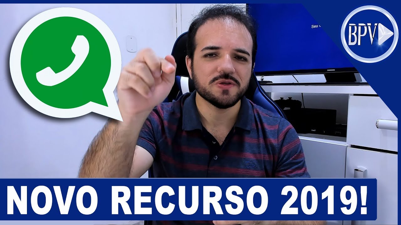 ATUALIZAÇÃO do Whatsapp, NOVO RECURSO que vai Ajudar Muito! - YouTube