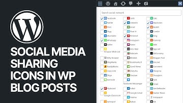 How To Add Social Media Sharing Icons in WordPress Blog Posts?