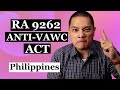 Ano ang mga krimen sa Republic Act (RA) 9262 / Anti-VAWC Act of 2004 / Tagalog Version