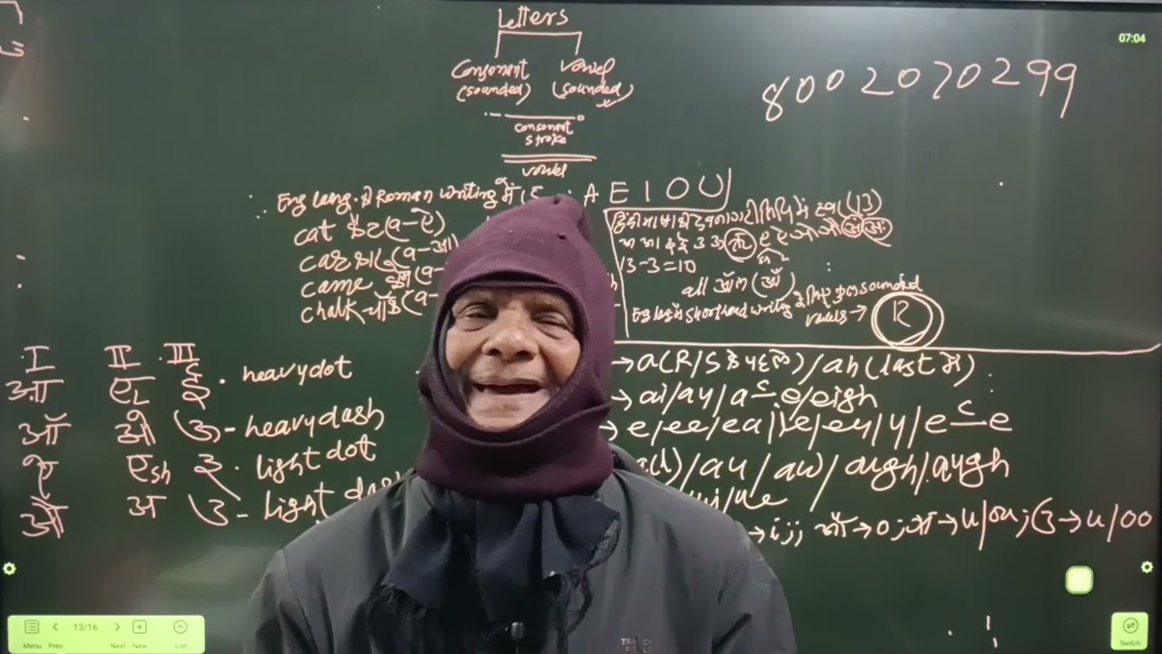 English shorthand lesson - Vowel and consonant 