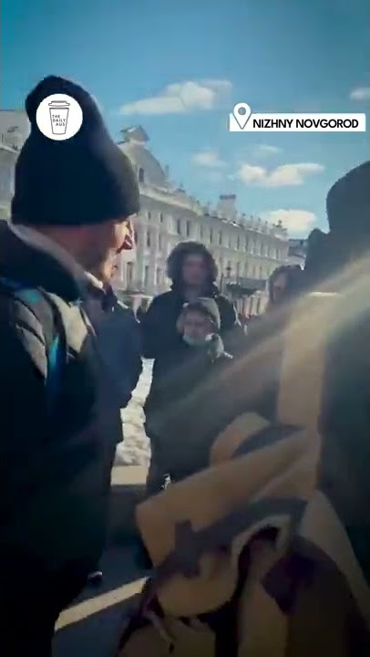 Protesters Arrested in Russia | The Daily Aus #shorts