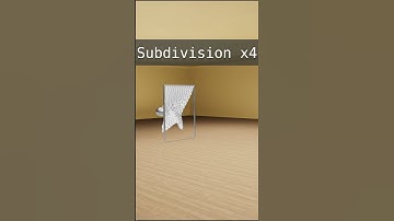 How Cloth Simulation Work In Blender Animation #blender3d #relaxing #3danimation #animation