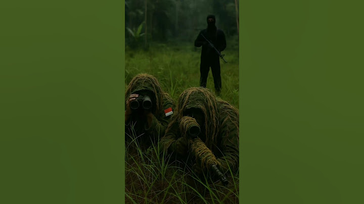 MENGERIKAN SNIPER INDONESIA KEHADIRAN SOSOK HITAM YANG KEBAL SENJATA 😱