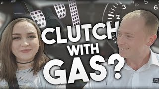 GAS Before CLUTCH - Learning to Drive a Petrol Car GAS Before CLUTCH - Learning to Drive a Petrol Car